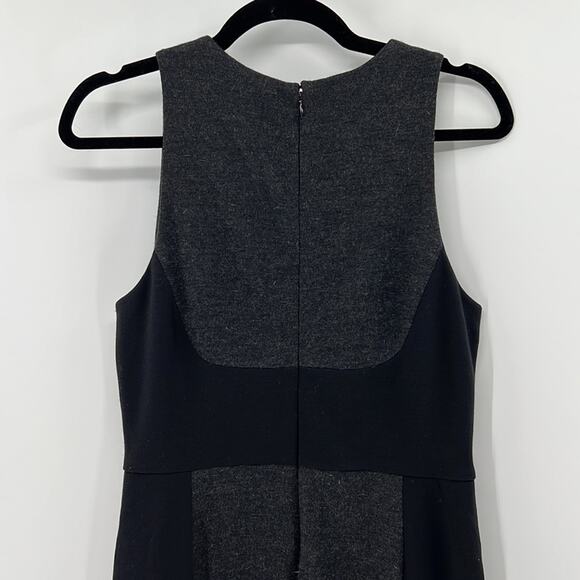 Vince Knee Length Wool Blend Sheath Dress - Black/Gray - 10 - New with tags - Picture 5 of 6